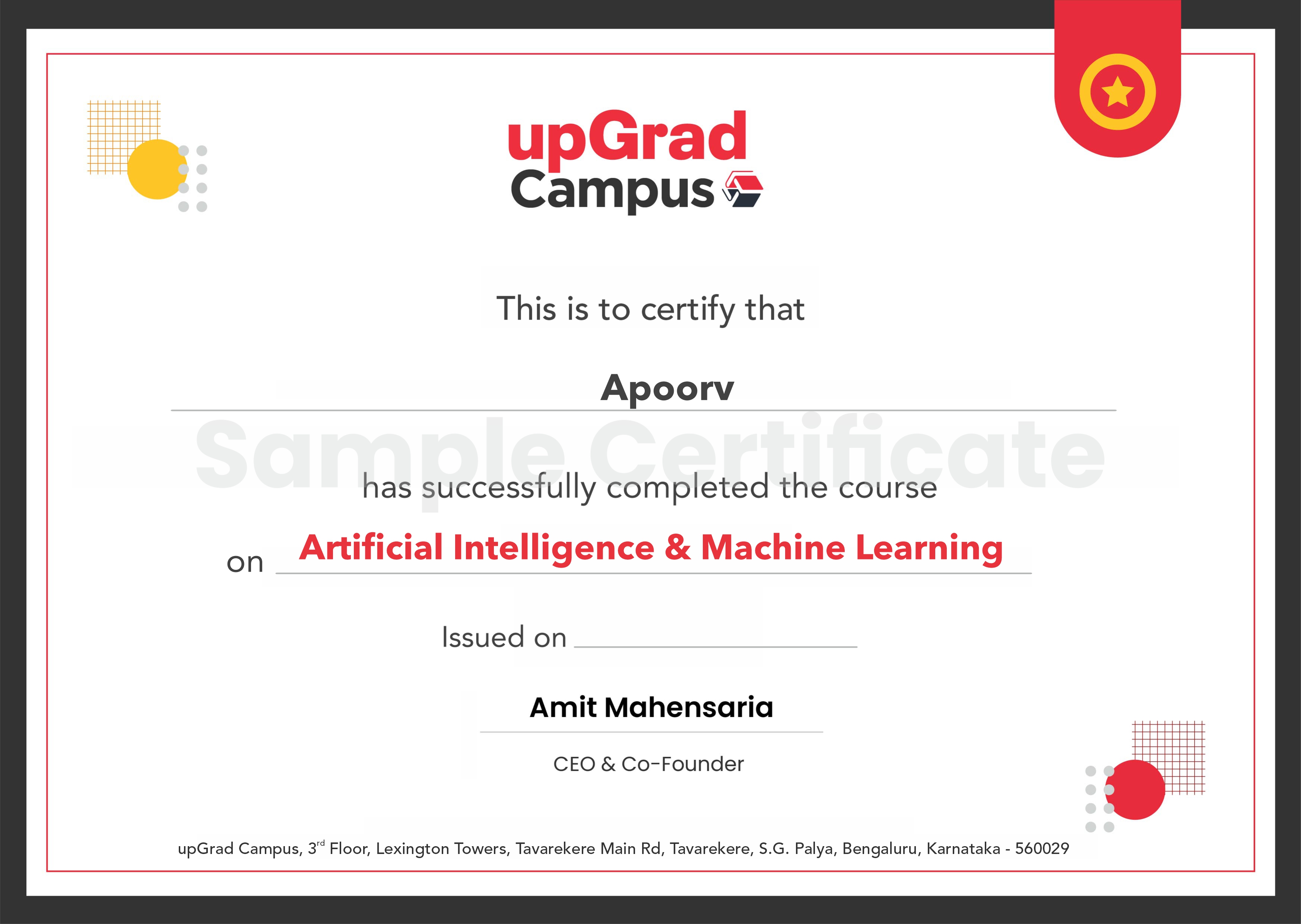 Applied AI course