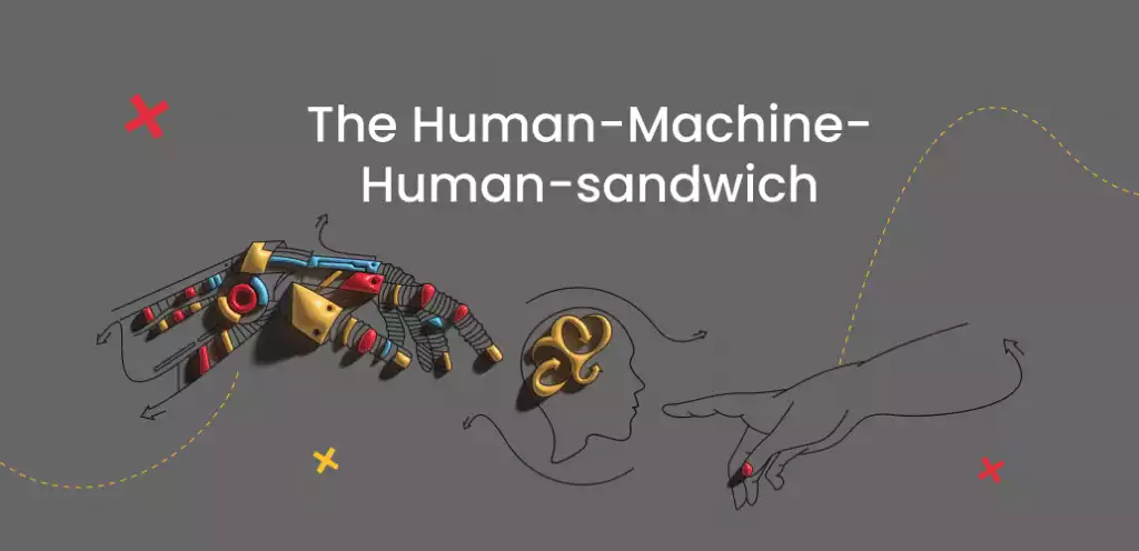 The Human-Machine-Human-sandwich