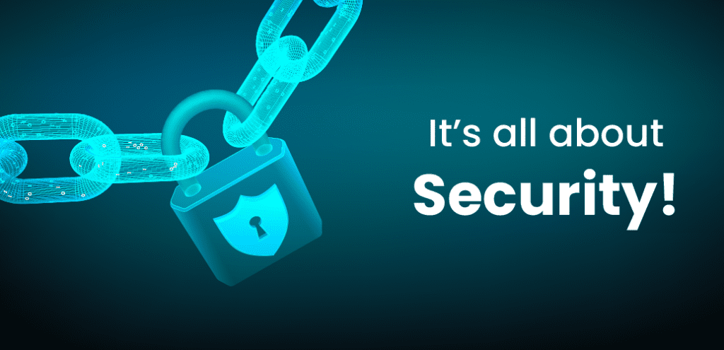 It's all about security!